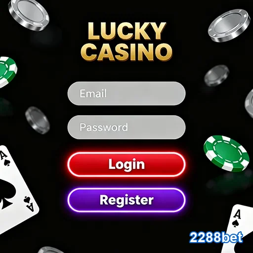 Tela de login na plataforma de cassino móvel com segurança e privacidade